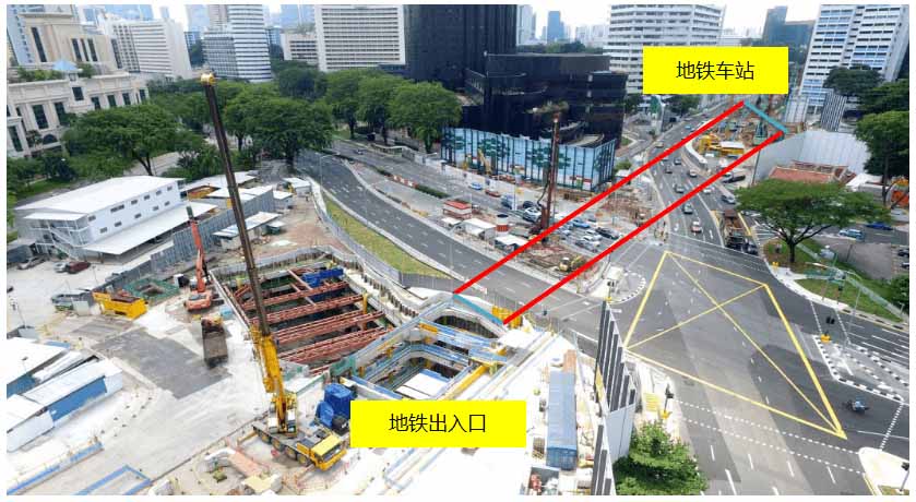 新加坡T221地鐵出入口項目